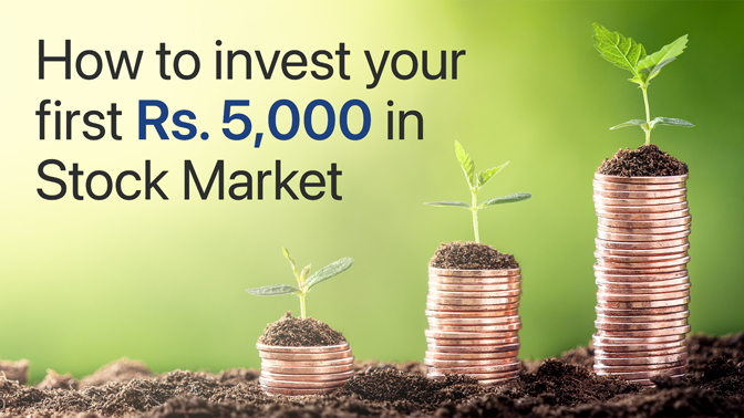 How to invest your first Rs. 5,000 in stock market banner
